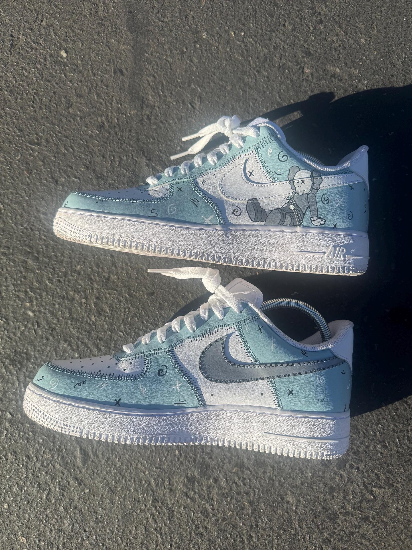 Kaws Custom Air Force 1