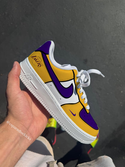 30 NBA Team Custom Air Force 1 Sneakers: Hand-Painted Full League Set