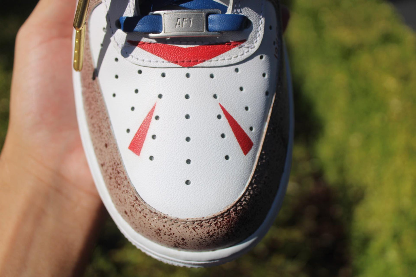 Custom Horror Air Force 1s: Freddy Krueger & Jason Voorhees Hand-Painted Sneakers