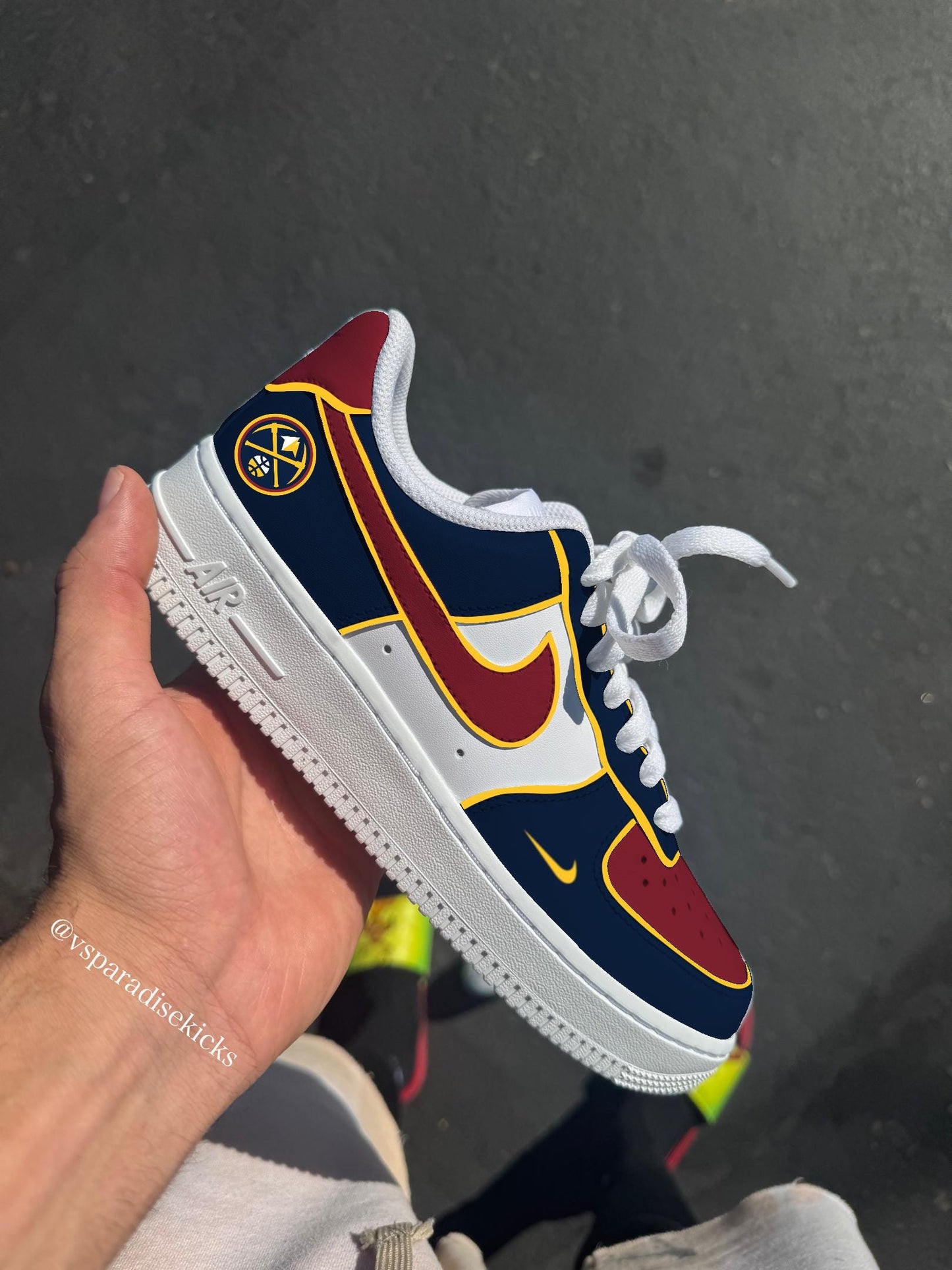 30 NBA Team Custom Air Force 1 Sneakers: Hand-Painted Full League Set