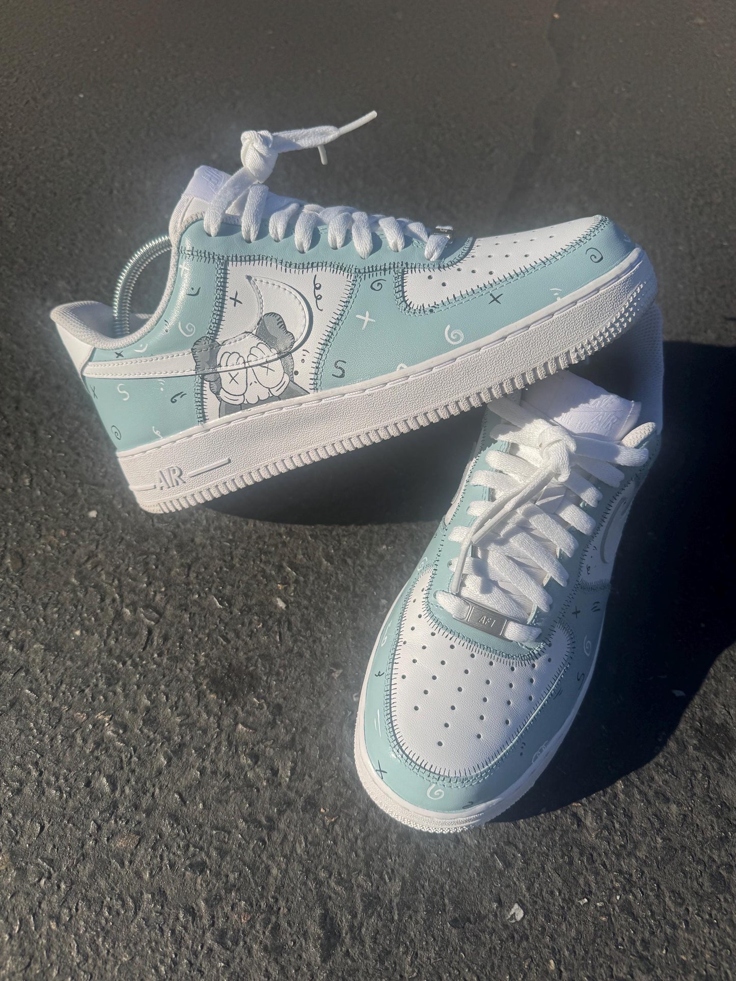 Kaws Custom Air Force 1