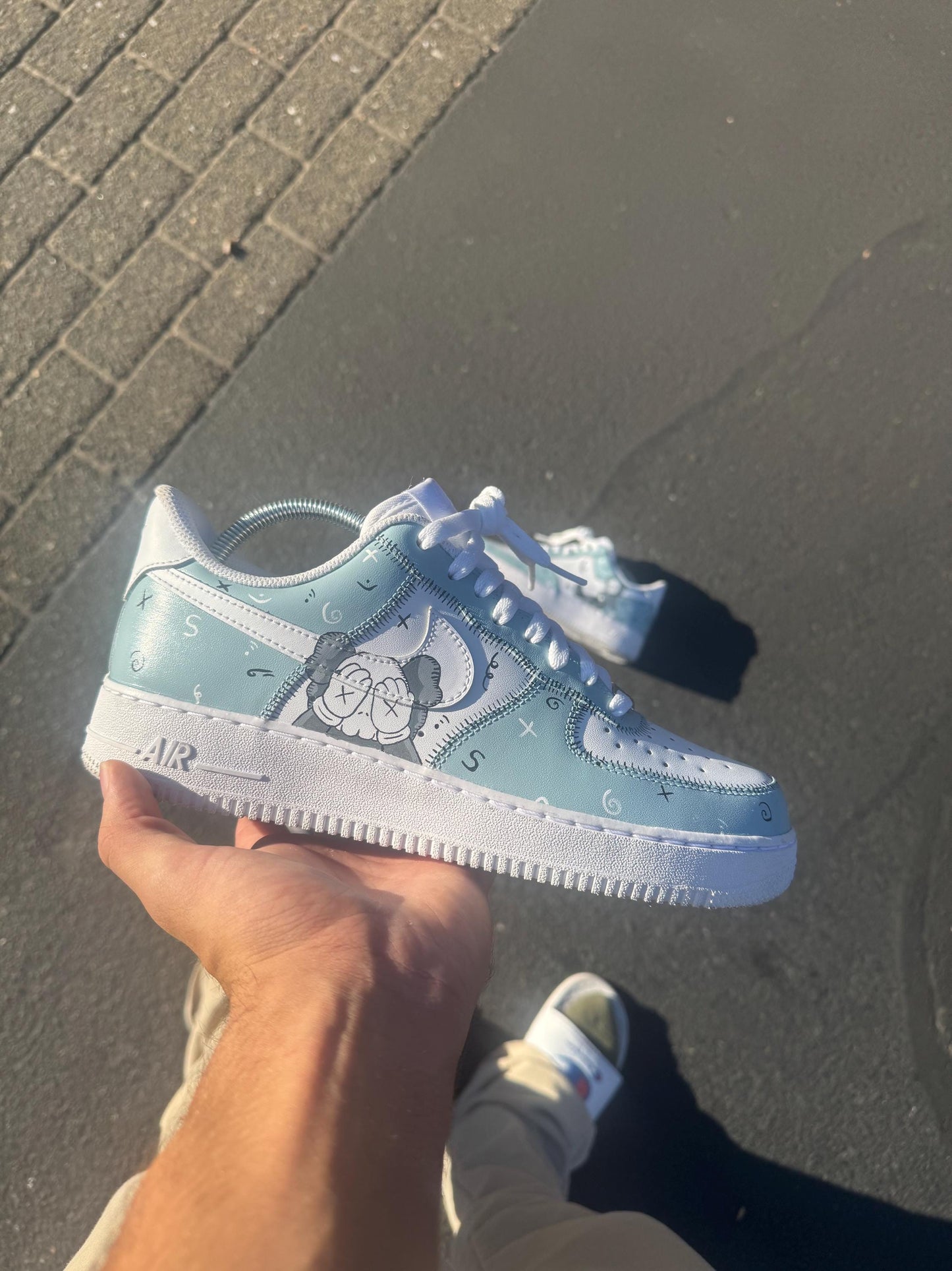 Kaws Custom Air Force 1