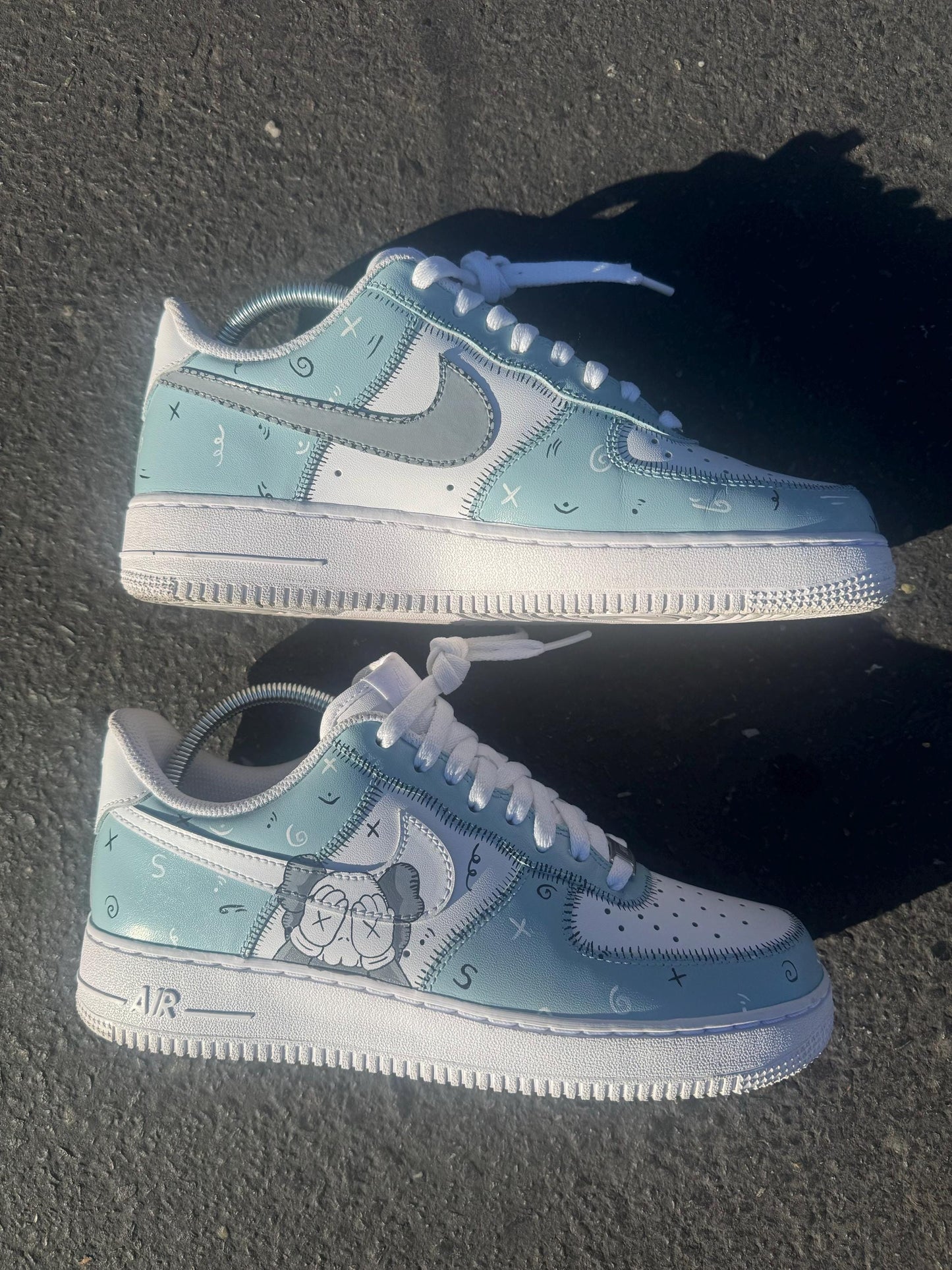 Kaws Custom Air Force 1