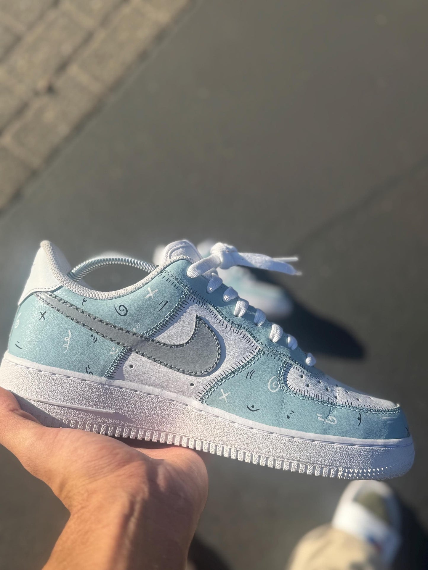 Kaws Custom Air Force 1