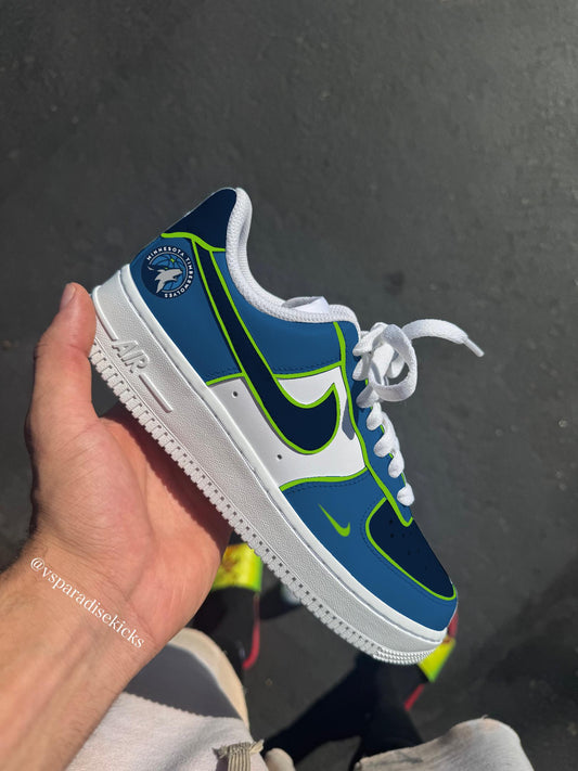 30 NBA Team Custom Air Force 1 Sneakers: Hand-Painted Full League Set