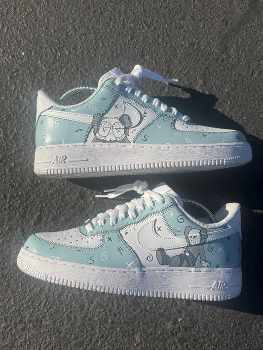 Kaws Custom Air Force 1